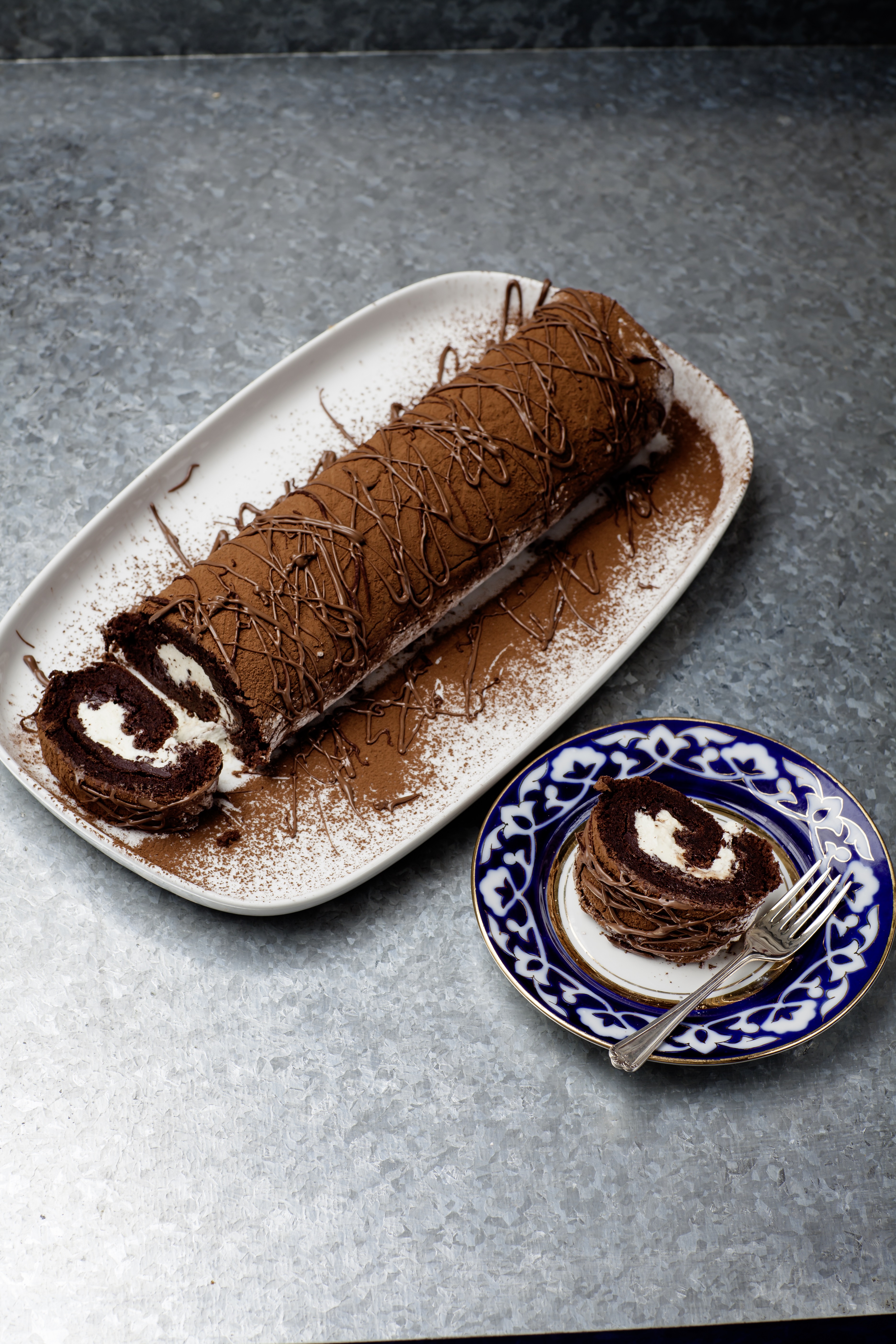 Chocolate roulade