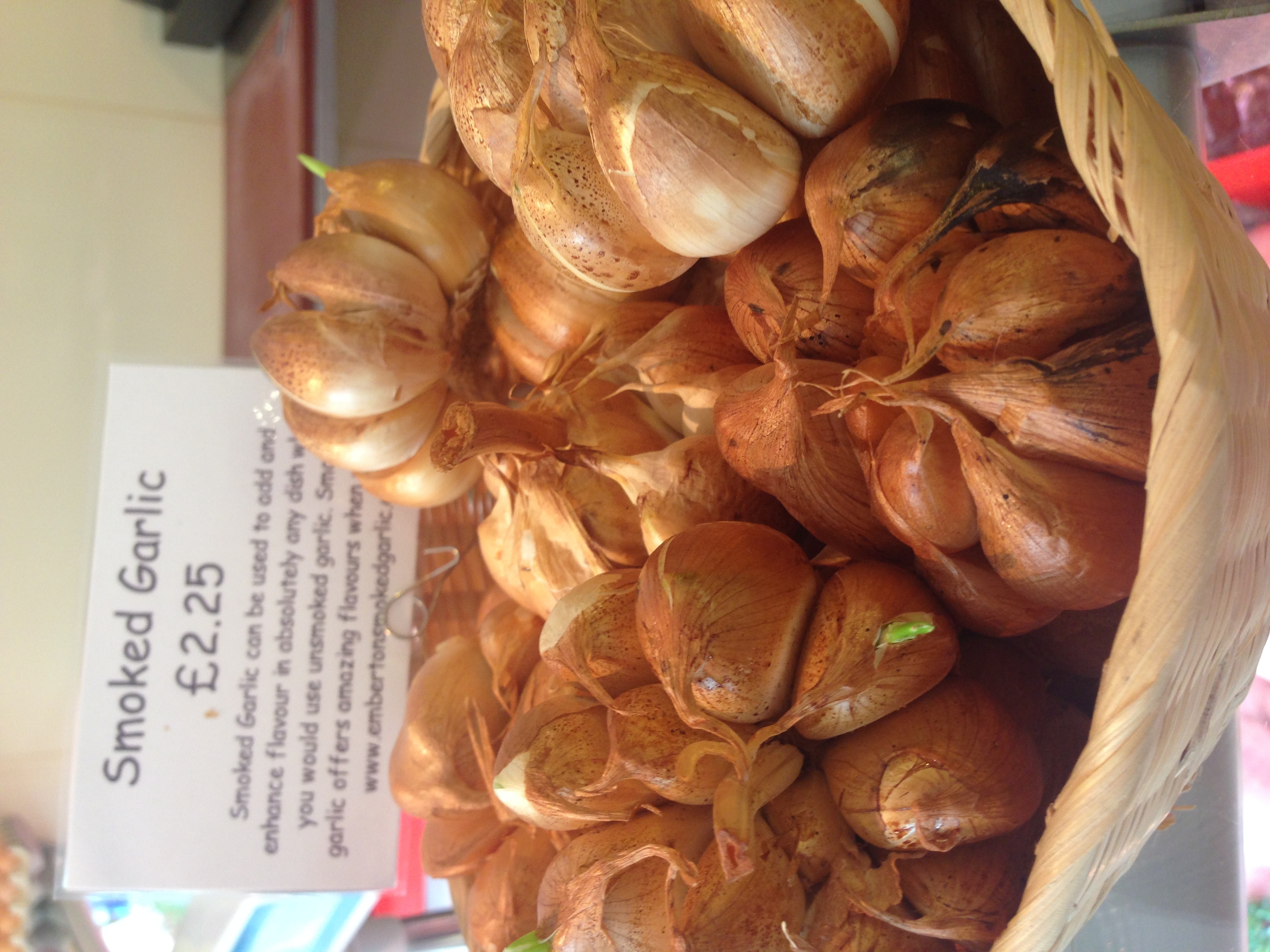 smoked garlic higgins
