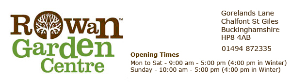 Rowan Garden Centre ad