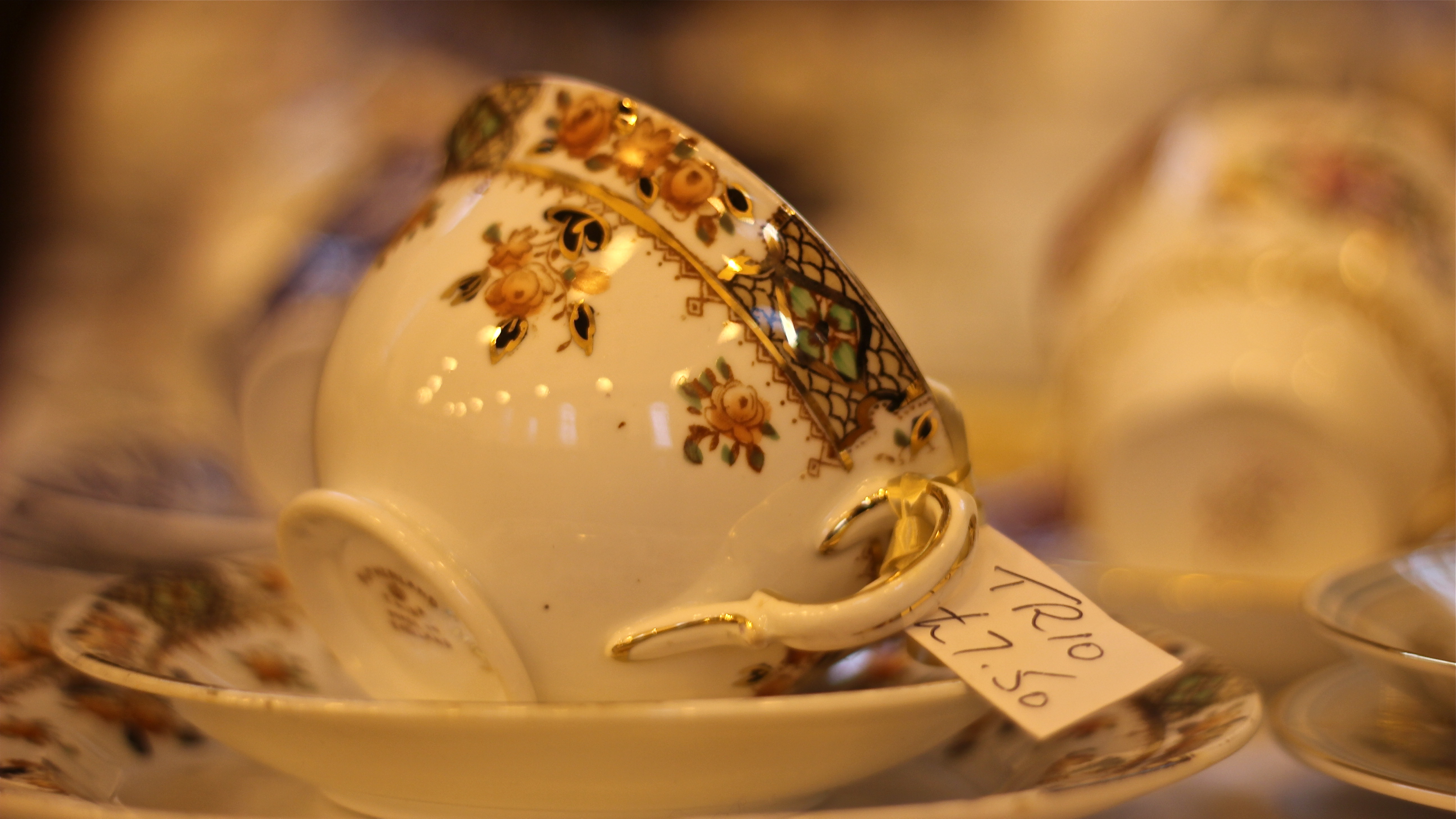 vintage tea cup