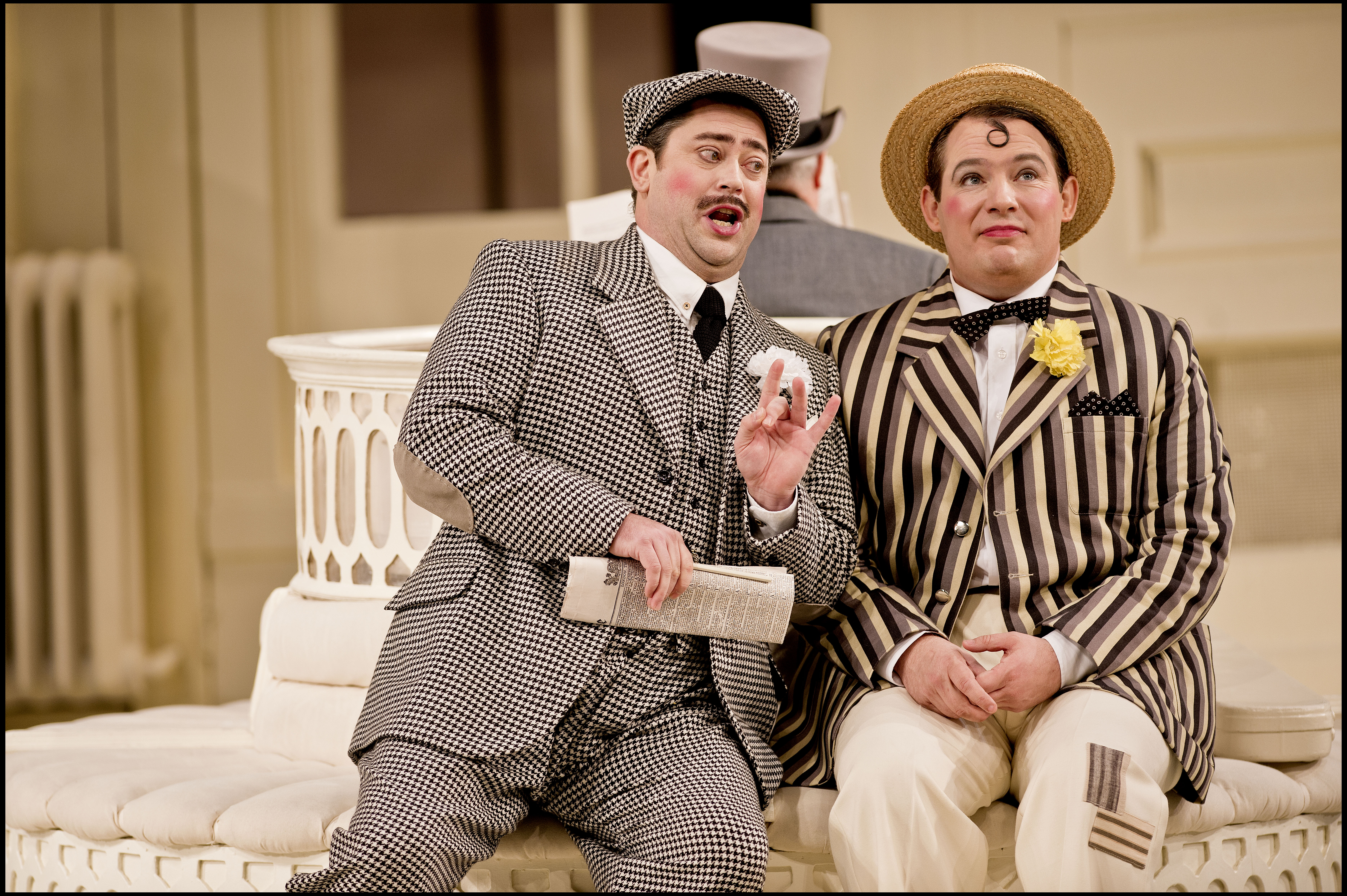 The Mikado, David Stout and Robert Murray (L-R) (c) Sarah Lee