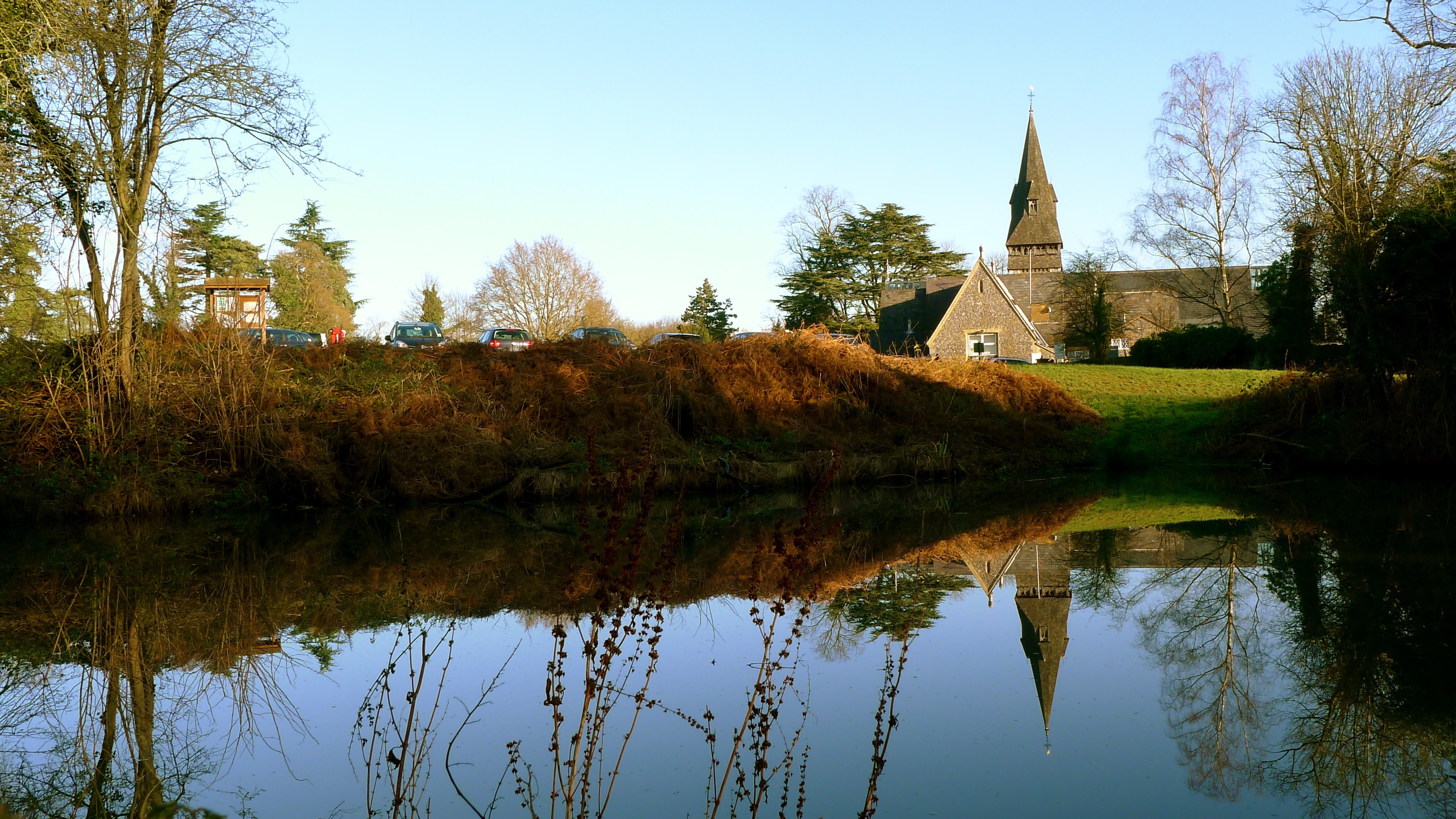 Christ church pond