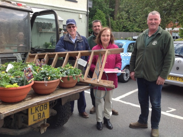 hanging baskets