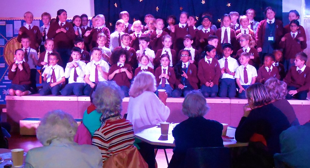 Chorleywood Primary School sing  