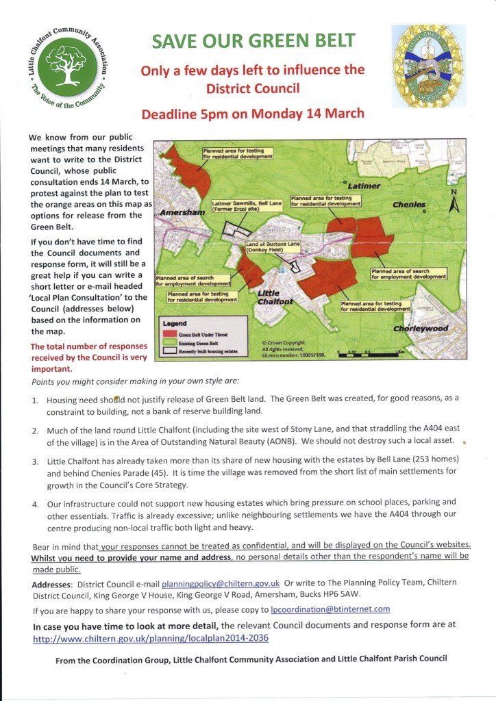 Development at Little Chalfont