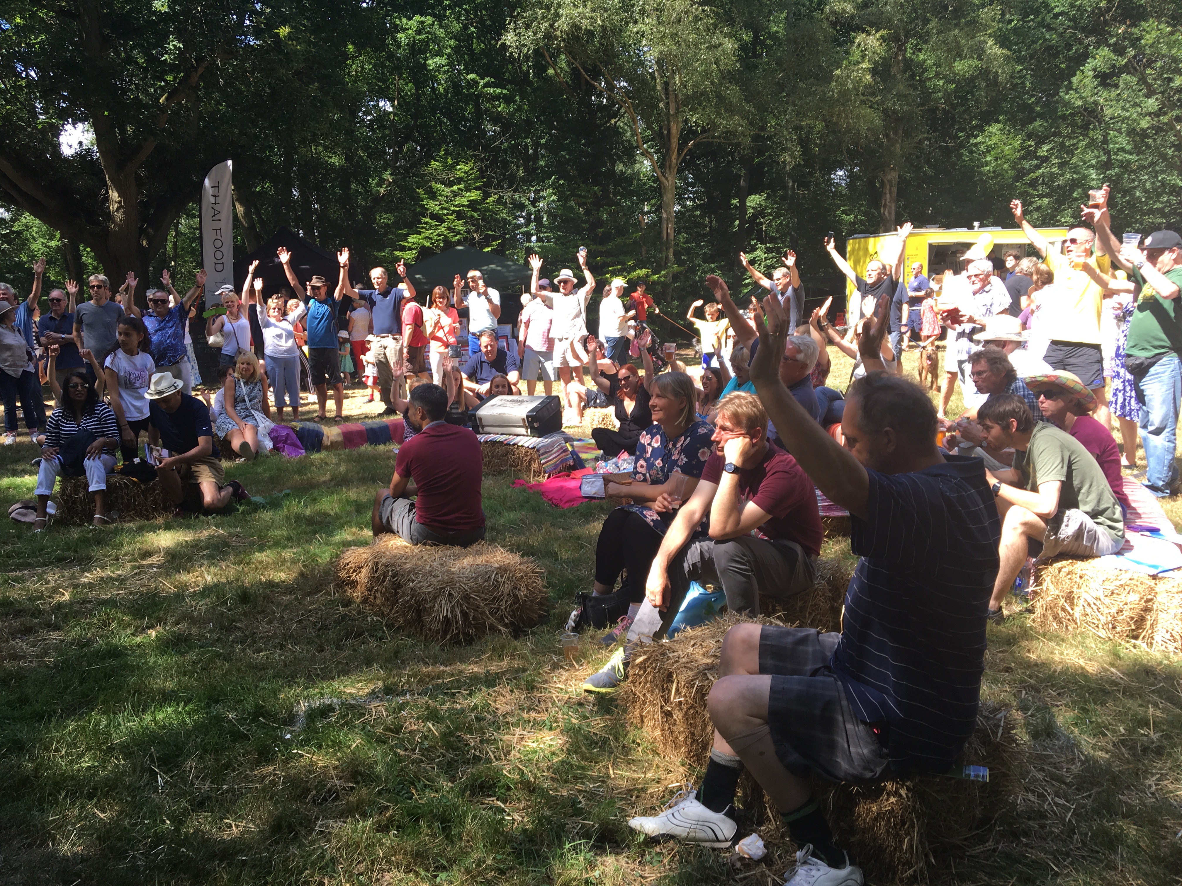 Rhythm tent audience copy