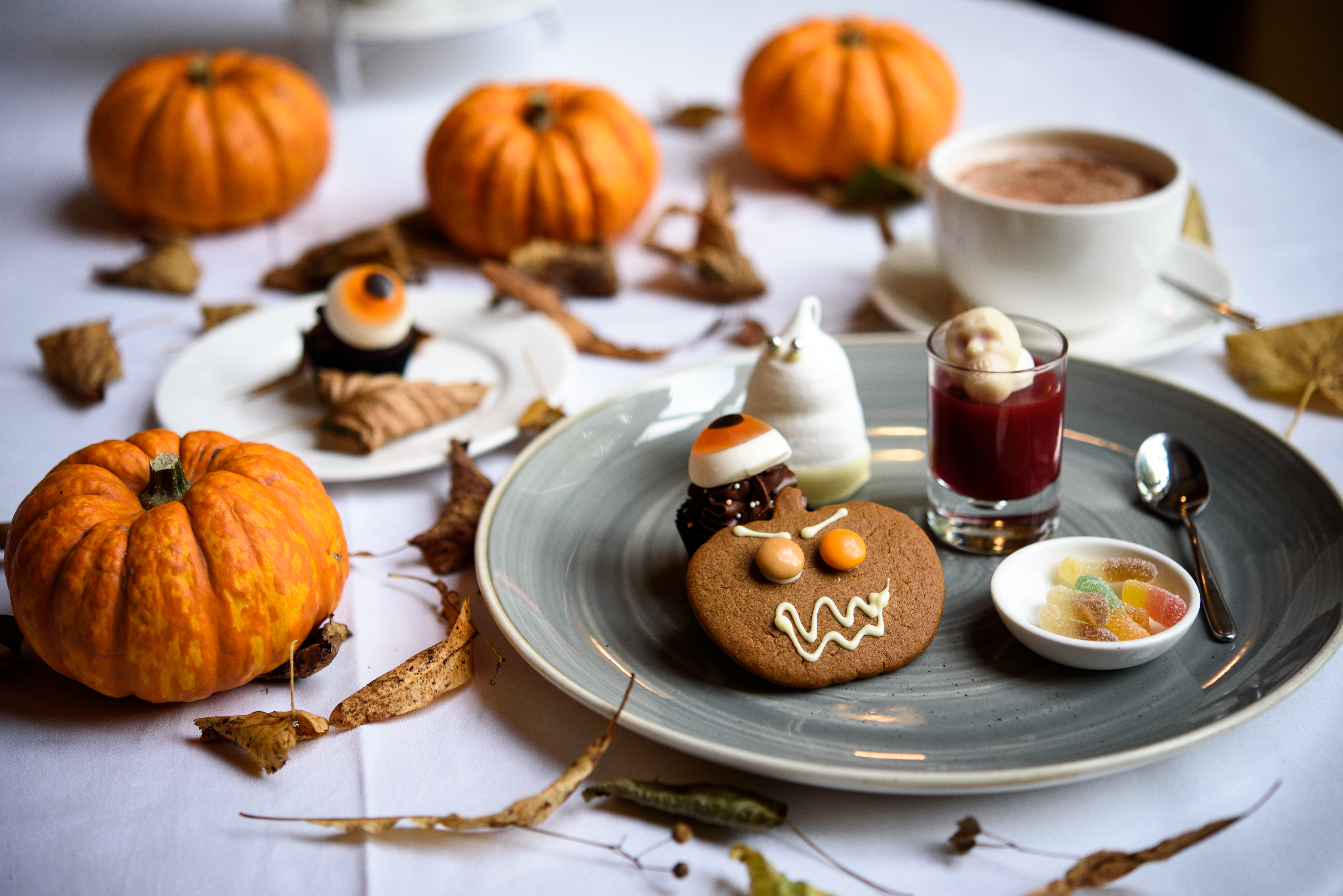 Spooky tea in the Manor Restaurant. Photo Pascale Cumberbatch (c) National Trust, Waddesdon Manor copy