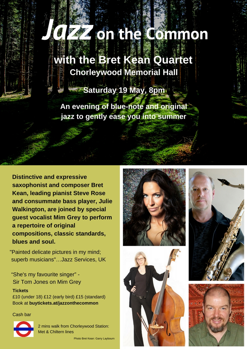Jazz on the Common 19 May 2018