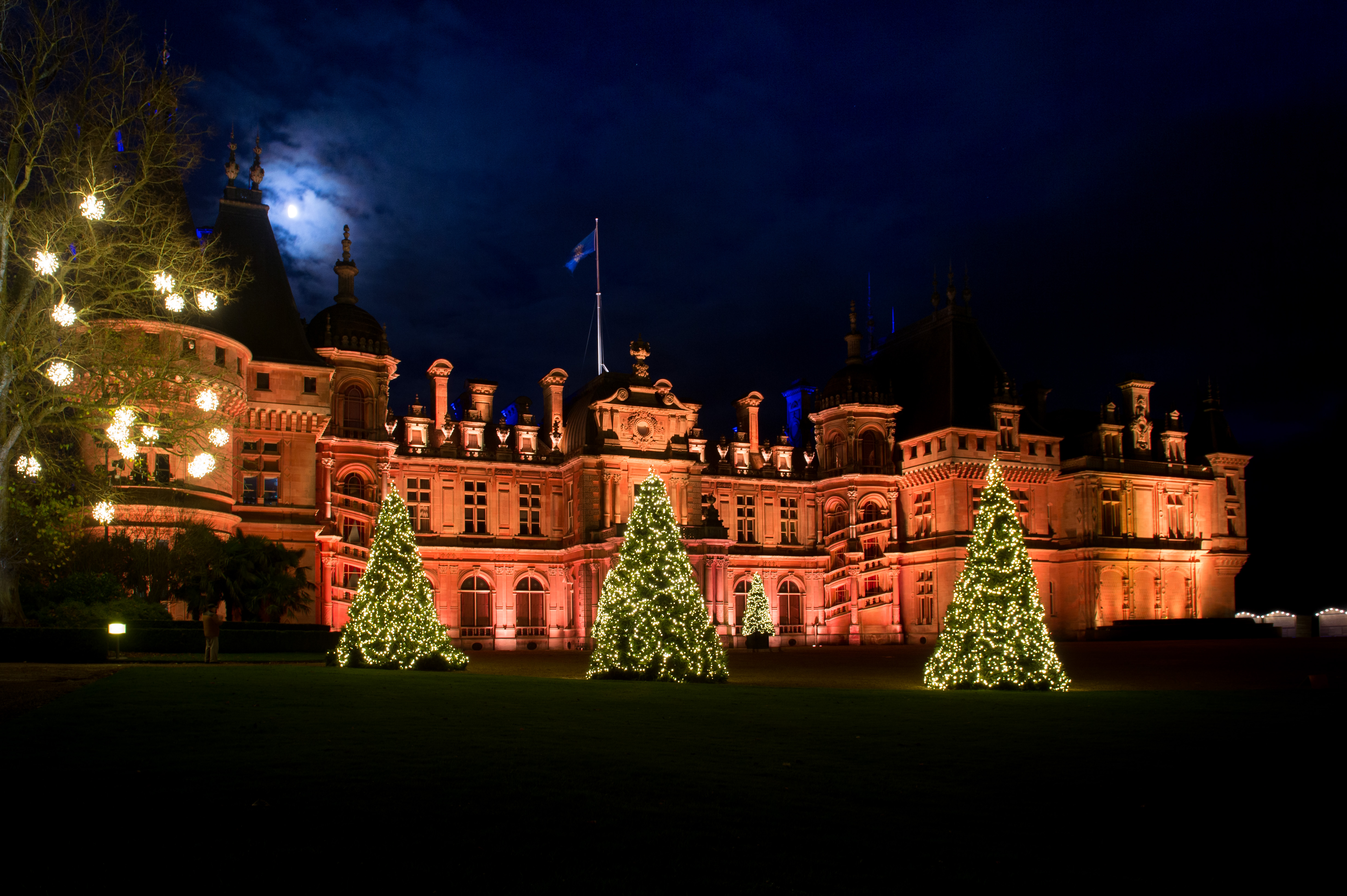 Dazzle at Waddesdon Christmas 2016. Photo Derek Pelling © National Trust, Waddesdon Manor
